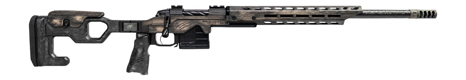 Fierce Firearms REPMT25CM22DB Reaper MTN 2.0 25 Creedmoor 3+1 22" Carbon Fiber Match Grade Threaded Barrel, Distressed Bronze Cerakote Titanium Drilled & Tapped Receiver, M-LOK Handguard, Magnesium Fo