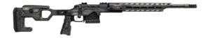 Fierce Firearms REPMT7PRC20DG Reaper MTN 2.0 7mm PRC 3+1 20" Carbon Fiber Match Grade Threaded Barrel, Distressed Gray Cerakote Titanium Drilled & Tapped Receiver, M-LOK Handguard, Magnesium Folding C