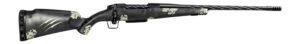 Fierce Firearms ROGSSX22CM22BF Twisted Rogue XP 22 Creedmoor 3+1 22" Black Cerakote Spiral Fluted Threaded Barrel, Stainless Steel Drilled & Tapped Receiver, Picatinny Rail Forend, LR Negative Comb Ca