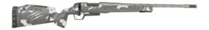 Fierce Firearms RIVSSX25CM22GP Twisted Rival XP 2.0 25 Creedmoor 3+1 22" Glacier Cerakote Spiral Fluted Threaded Barrel, Stainless Steel Drilled & Tapped Receiver, Arca Rail Forend, Phantom Camo Push