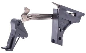 CMC Triggers 72001 Drop-In Black Flat Trigger Compatible w/Glock 21/30/41 Gen4