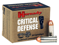 Hornady Critical Defense 44 SW - Special 165GR FTX 20RD 10BX/CS