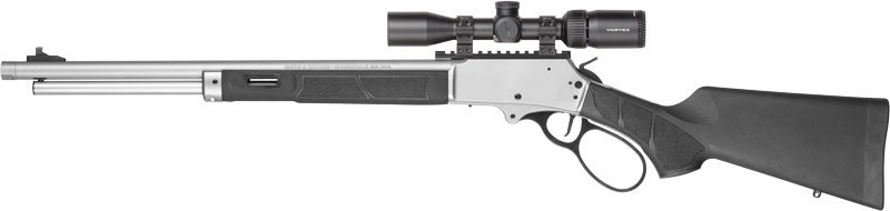 S&W 1854 Large Loop 30-30 WIN - Scoped 20" Stainless Synthetic - Image 2