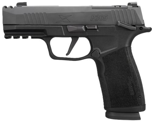 SIG P365X Macro 9mm 3.1" Comp - (2)10RD Black CA Compliant