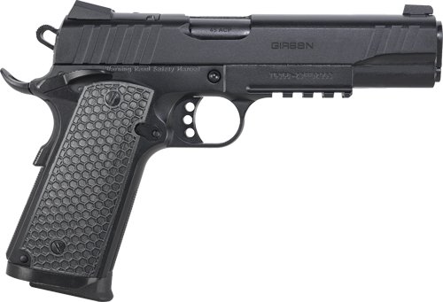 Girsan MC1911S Influencer Govt - 45ACP Adj Sight 8RD Black
