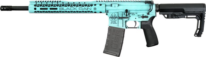 Black Rain Spec+ Fusion Rifle - 300BLK 16" Tiffany Blue 30RD - Image 2