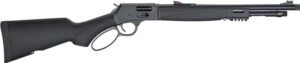 Henry H12 X Model Lever 357/38 - 17.4" TB Blued Black Syn.
