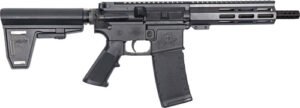 Glfa AR15 Pistol 300 Aac 7.5" - W/ Brace Nitride Barrel Black