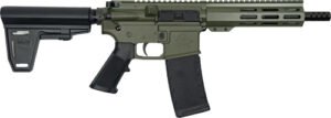 Glfa AR15 Pistol 300 Aac 7.5" - W/ Brace Nitride BBL OD Green