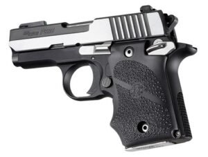 Hogue Ambi Safety Rubber Grip with Finger Grooves for SIG Sauer P938 Black