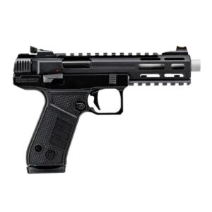 Beretta B22 Jaguar SAO Handgun .22 LR 15rd Magazines(2) 5.25" Threaded Tact Metal Barrel Black Frame