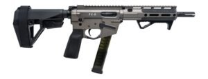 Freedom Ordance FX9P8E-FDE FX9P Elite 9mm Luger 8" Black Nitride Threaded Barrel, Flat Dark Earth Anodized Aluminum Receiver w/Picatinny Rail, M-LOK Handguard, Black Polymer SB Tactical SBA5 Brace, Bl