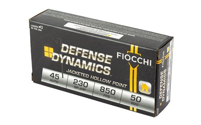 Fiocchi 45ACP 230GR JHP 50/500 - Image 3