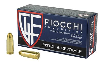 Fiocchi 9mm 115GR FMJ 50/1000