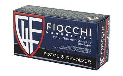 Fiocchi 9mm 115GR FMJ 50/1000 - Image 3