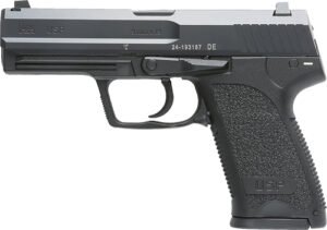 HK USP9 Compact V7 DAO 9mm - 4.25" BBL 2-15RD Black