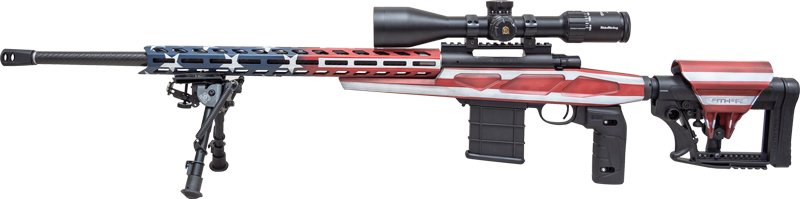 Howa Flag Chassis 308 USA FLG - WIN 24" Threaded W/Scope - Image 2