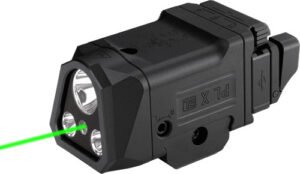 Olight PL X GL Flood Spot - Green Laser Rail Light Black