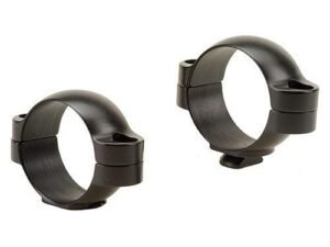 Leupold 2-Piece STD Windage Adjustable Steel Rings 30mm Low Matte