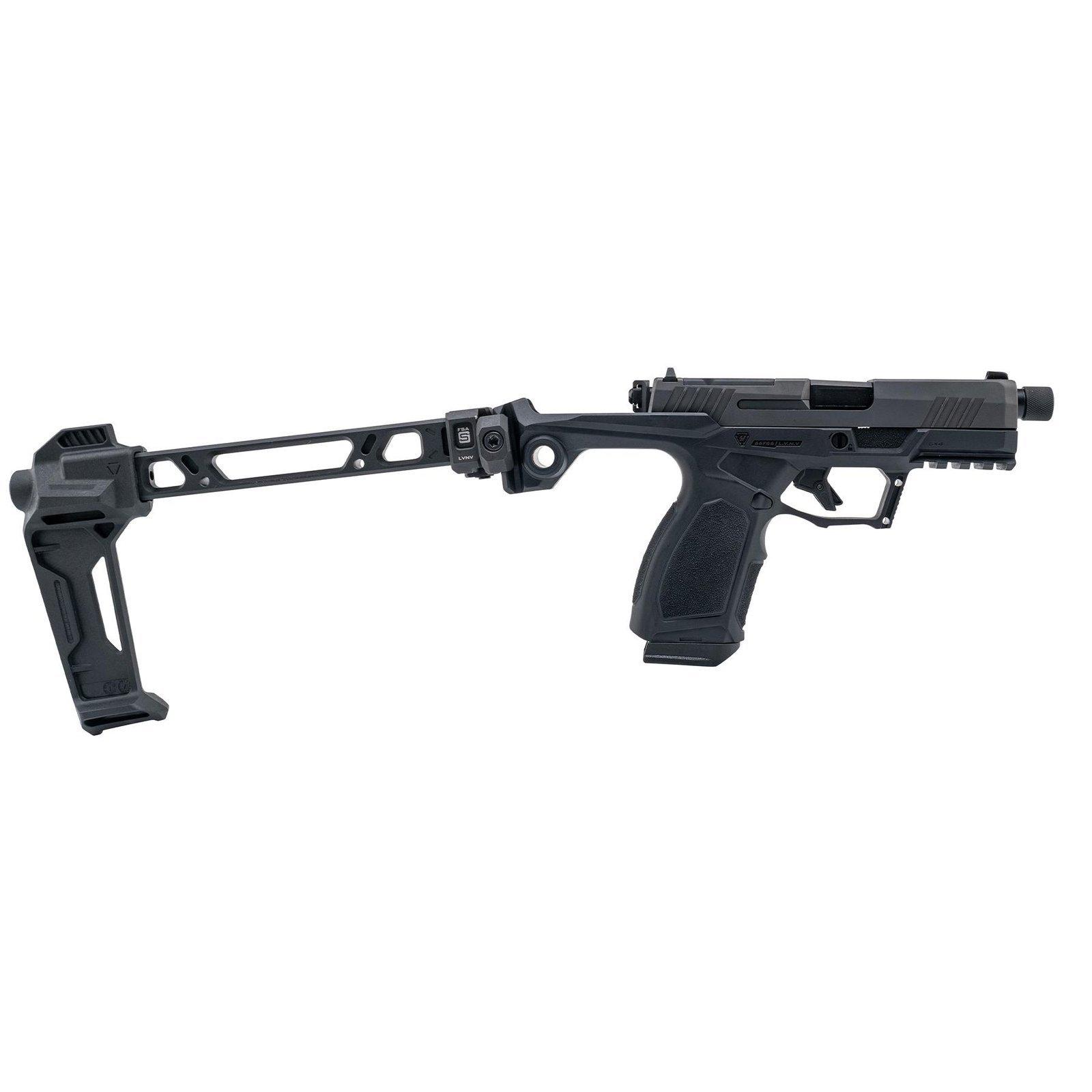 Taurus GX4 Strike Bravo Handgun 9mm Luger 10rd Magazines(2) 3.7" Threaded Barrel TORO SI Frame w/Brace