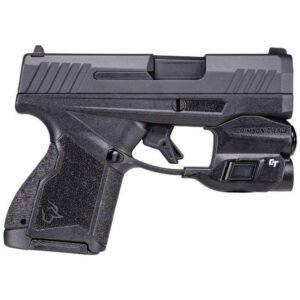 Taurus GX4 Handgun 9mm 10/rd 3.06" Barrel Black with Crimson Trace Light
