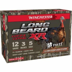Winchester NWTF 50th Anniversary Long Beard Turkey Shotshells 12 ga 3" 1-3/4oz 1200 fps #5 10/ct