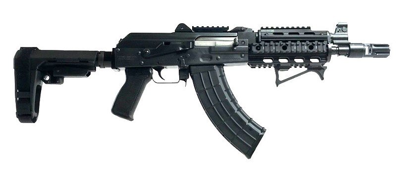 Zastava Arms USA ZPAP92 Pist 7.62X39 BLK SB3